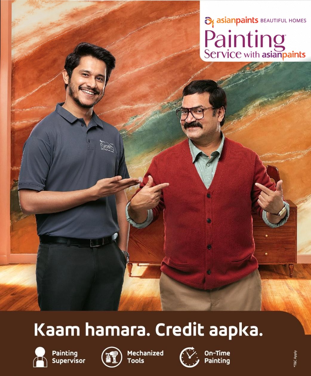 Asian Paints Beautiful Homes Painting Service — Kaam hamara. Credit aapka.